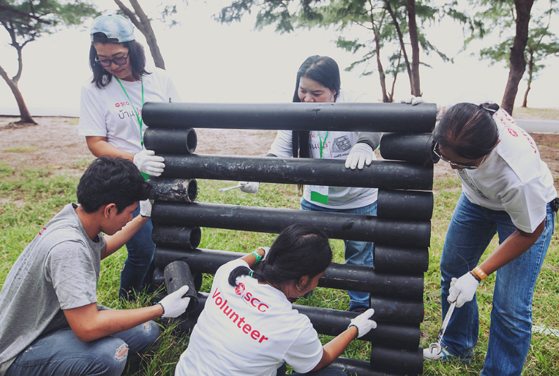 เมื่อฉันเป็น…จิตอาสา บ้านปลา เอสซีจี เคมิคอลส์